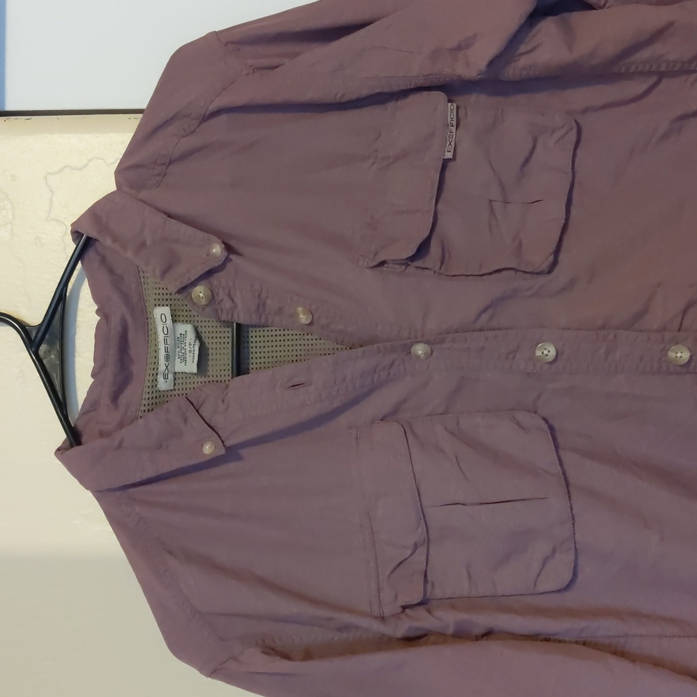 Exofficio women's vented button up shirt